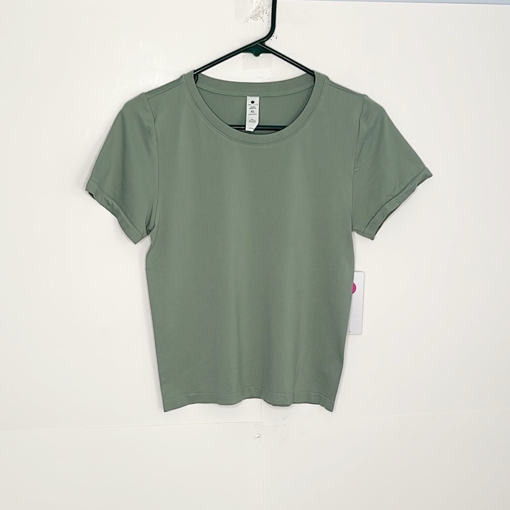Womens Yogalicious The Miranda Seamless Tee Size XL